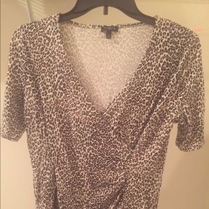 Women’s Talbot cheetah print shirt